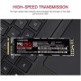 Fcuajdkq 1 unids 128G 990 Pro M.2 2280 SSD PCIe 4.0 NVMe disco duro interno SSD negro para ordenador portátil y escritorio