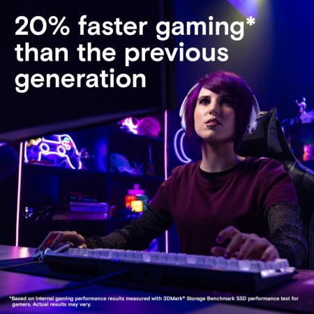 Crucial T705 SSD 1TB PCIe Gen5 NVMe M.2 SSD Interno Gaming, Hasta 13.600MB/s, Microsoft DirectStorage, Compatibilidad PCIe 4.0,