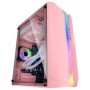 Mars Gaming MC-S1, Caja PC Gaming Compacta Micro-ATX, ARGB Frontal 12 