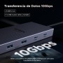 UGREEN Revodok Pro 3121 10Gbps Hub USB C Doble HDMI 4K60Hz DisplayPort 4K120Hz 12 En 1 Docking Station USB C PD 100W Adaptador