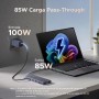 UGREEN Revodok Pro 3121 10Gbps Hub USB C Doble HDMI 4K60Hz DisplayPort 4K120Hz 12 En 1 Docking Station USB C PD 100W Adaptador