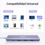 UGREEN Hub USB C HDMI 4K 5 En 1 Adaptador Tipo C 5Gbps Compatible con MacBook Pro Air M3 M2 M1, iPad, iPhone 16 Plus MAX, Galaxy