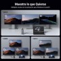 UGREEN Revodok Pro 312 Docking Station USB C 12 En 1 Doble HDMI 8K30Hz 4K60Hz DisplayPort Hub Adaptador Tipo C 3.2 10Gbps Carga