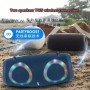Altavoz Bluetooth portátil resistente al agua de 100W de alta potencia