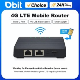 Mini Box enrutador Wifi 4G Lte, módem de tarjeta SIM, amplificador Wif