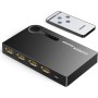 UGREEN HDMI Switch Conmutador HDMI 3D 4K, 3 Entrada x 1 Salida Mando a Distancia para PS4 PS3 Xbox Nintendo Switch Chromecast