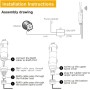 WAVLINK Repetidor WiFi Largo Alcance WiFi Exterior Potente, Amplificador Señal WiFi Antena WiFi Extender Wavlink N300 2.4G,