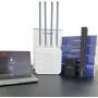WAVLINK Repetidor WiFi Largo Alcance WiFi Exterior Potente, Amplificador Señal WiFi Antena WiFi Extender WiFi 6 Wavlink AX3000