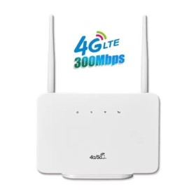 Enrutador 4G LTE CPE, enrutador WiFi inalámbrico de 300Mbps, módem, an