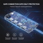UGREEN Adapter 8in1 USB-c to hdmi 4k, 3X USB 3.0, Type c, rj45, SD, Micro SD