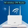 Enrutador 4G LTE CPE, enrutador WiFi inalámbrico de 300Mbps, módem, an
