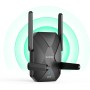 WONLINK Repetidor WiFi 6 Amplificador Señal WiFi, AX1500 Dual Banda 2.4/5Ghz con 4 Antenas, Puerto de Ethernet, WPS, Luz