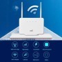 Enrutador 4G LTE CPE, enrutador WiFi inalámbrico de 300Mbps, módem, an