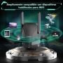 WONLINK Repetidor WiFi 6 Amplificador Señal WiFi, AX1500 Dual Banda 2.4/5Ghz con 4 Antenas, Puerto de Ethernet, WPS, Luz