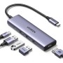 UGREEN Hub USB C HDMI 4K 100W PD Carga con 3 Puertos USB 3.0 5 en 1 Adaptador USB C a HDMI Compatible con MacBook iPad Pro Air