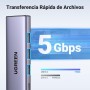 UGREEN Hub USB C HDMI 4K 100W PD Carga con 3 Puertos USB 3.0 5 en 1 Adaptador USB C a HDMI Compatible con MacBook iPad Pro Air