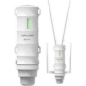 WAVLINK AC1200 Gigabit Outdoor WLAN Access Point Support 60 Meters PoE, Resistente a la Intemperie, Dual Band 5G + 2,4G Ideal