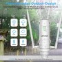 WAVLINK AC1200 Gigabit Outdoor WLAN Access Point Support 60 Meters PoE, Resistente a la Intemperie, Dual Band 5G + 2,4G Ideal