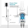 WAVLINK AC1200 Gigabit Outdoor WLAN Access Point Support 60 Meters PoE, Resistente a la Intemperie, Dual Band 5G + 2,4G Ideal