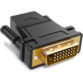 UGREEN Adaptador HDMI a DVI 24+1, Conversor Bidireccional HDMI Hembra DVI 24+1 Macho Full HD 1080P para Xbox 360 XboX One, PS3,