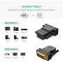 UGREEN Adaptador HDMI a DVI 24+1, Conversor Bidireccional HDMI Hembra DVI 24+1 Macho Full HD 1080P para Xbox 360 XboX One, PS3,