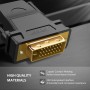 UGREEN Adaptador HDMI a DVI 24+1, Conversor Bidireccional HDMI Hembra DVI 24+1 Macho Full HD 1080P para Xbox 360 XboX One, PS3,