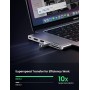 UGREEN 6 en 2 Adaptador Hub USB C HDMI 4K Compatible con MacBook Pro Air M2 M1 2022 a 2016, Multipuertos USB 3.0 5Gbps,