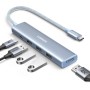 UGREEN Hub USB C HDMI 4K 5 En 1 Adaptador Tipo C 5Gbps Compatible con MacBook Pro Air M3 M2 M1, iPad, iPhone 16 Plus MAX, Galaxy