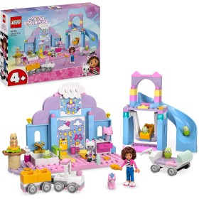 Lego La Casa de Muñecas de Gabby Guardería de Gatitos de Gabby, Juego de rol con Figuras de Gatos y Mini Muñeca, Tren y