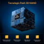 iDsonix M.2 SSD 1 TB, PCIE GEN4X4, NVME SSD M.2 2280 con Flash 3D NAND y disipador de Calor, hasta 7000 MB/s, Unidad de Estado