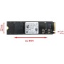 OEM Western Digital PC SN740 256GB M.2 PCI-e GEN 4X4 NVME SSD Unidad interna de estado sólido 80 mm 2280 factor de forma M clave