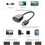 Ugreen® cable adaptador HDMI a VGA 1080P, conversor HDMI a VGA masculino a masculino/macho a macho para PC laptop (Blanco-A)