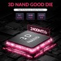 GiGimundo G7400 512GB M.2 PCIe Gen 4.0x4 NVMe SSD - MAX 7200MB/s de Lectura, 4400MB/s de Escritura, máximo Rendimiento,