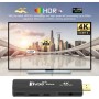 NATHA TV98 TV Stick 1G+8G Android12.1 2.4G 5G WiFi Android Smart TV Box 4K 60Fps Decodificador (Enchufe de la UE)