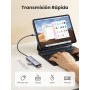 UGREEN Hub USB C 4K 60Hz, 6 En 1 USB C Hub a HDMI 4K 60Hz, USB 3.0 Hub, Lector Tarjeta SD TF, Adaptador USB C Compatible con