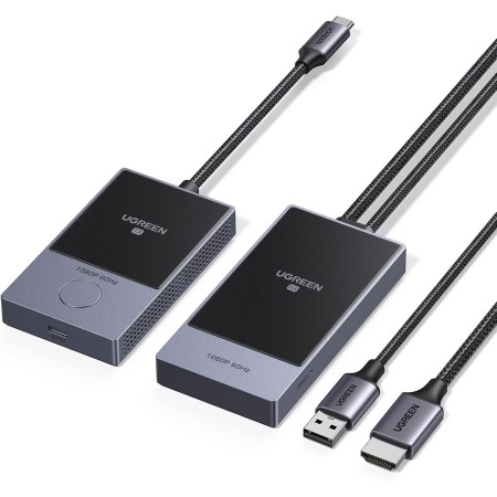 UGREEN Transmisor/Receptor CM737 Inalámbrico USB-C/HDMI Negro