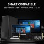 fanxiang M.2 SSD 1TB,hasta 2100MB/S,PCIe Gen3x4 2280, NVMe 1TB SSD 3D NAND,Disco Duro ssd Interno Compatible con