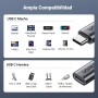 UGREEN Cable de Extensión USB C 3.2 Gen 2 10Gbps Vídeo 4K@60Hz, Alargador Tipo C Thunderbolt 3 Carga Rápida 100W, Compatible con