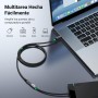 UGREEN Cable de Extensión USB C 3.2 Gen 2 10Gbps Vídeo 4K@60Hz, Alargador Tipo C Thunderbolt 3 Carga Rápida 100W, Compatible con