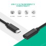 UGREEN USB C 3.1 Cable Extensión, Thunderbolt 3 Compatible Tipo C Cable Alargador 10Gbps 5A 4K Vídeo para Macbook Pro/Air M2 M1,