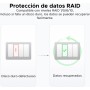 UGREEN NASync DXP4800 Plus, NAS de Escritorio de 4 bahías, procesador Intel Pentium Gold 8505, 8 GB de RAM DDR5, SSD de 128