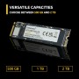 Intenso MI500 500 GB NVMe SSD, M.2 SSD Interno, PCIe 4.0 Gen4x4, 5300 MB/s de Lectura, 4000 MB/s de Escritura, Unidad de Estado