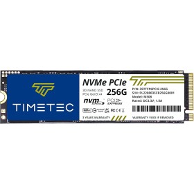 Timetec SSD de NVMe PCIe Gen3x4 8Gb/s M.2 2280 3D NAND TLC 150TBW Alto Rendimiento SLC Cache Velocidad de Lectura/Escritura