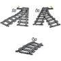LEGO 60238 City Cambios de Agujas, Juguetes de Construcción para Niños entre 5 y 12 Años, Set Compatible con Vías de Tren y