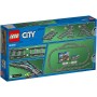 LEGO 60238 City Cambios de Agujas, Juguetes de Construcción para Niños entre 5 y 12 Años, Set Compatible con Vías de Tren y