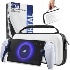 Orzly Estuche de Transporte para Reproductor Remoto Playstation Portal, Accesorios para Consola PS5, protección para Viajes y