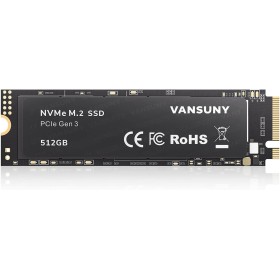 Vansuny SSD 512GB M.2, Disco Duro SSD M.2 NVMe 512gb Lectura hasta 3400 MB/s para ActualizacióN De Pc para Juegos