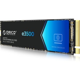 ORICO NVMe 1TB SSD M.2, PCIe Gen3x4 M2 2280 SSD, hasta 3100MB/s de Lectura y 1900MB/s de Escritura Disco Duro M2 Interno, 3D