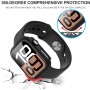 Diruite 2 Piezas Funda para Apple Watch Ultra/Ultra 2 49mm Protector Pantalla Cristal Templado Incorporado HD Protección