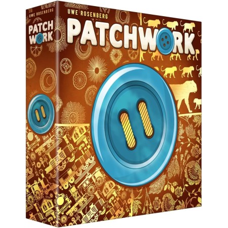 Lookout Games Patchwork 10 Aniversario Juego de Mesa De Estrategia y Puzzle, A Partir de 8 Años, De 1 a 2 Jugadores, 30 Minutos
